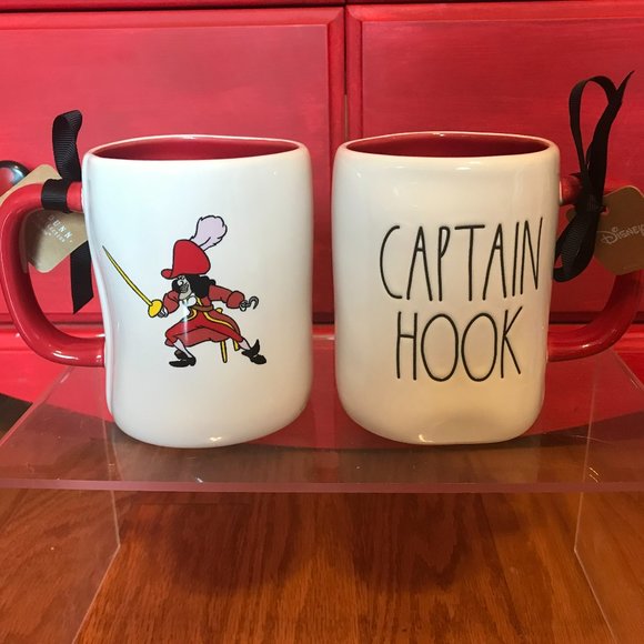 Rae Dunn Disney Captain Hook Peter Pan NWT mug - Picture 1 of 8